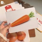  Bộ thẻ học thông minh Flashcard cho bé chuẩn Glenn Doman giáo giục sớm Lalala baby song ngữ Anh Việt 