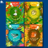  Sách cho bé - Tuli Tuli Kể Chuyện Nhà Ai Ở Đâu - Sách tranh - Tác giả Zofia Stanecka ( Bán lẻ ) 