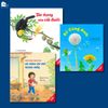 Sách - Combo 3 Cuốn Ehon khoa học : Bồ công anh +Tác dụng của cái đuôi+ Cùng Mina khám phá các động vật nhỏ trong vườn