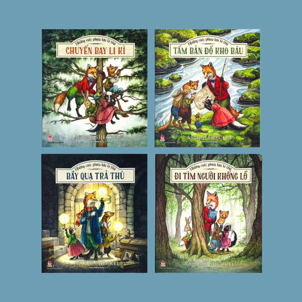  Sách - Bộ truyện Những Cuộc Phiêu Lưu Kì Thú 