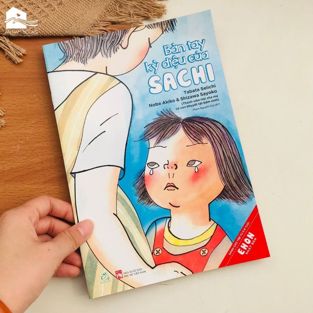  Sách Ehon Nhật Bản Bàn tay kỳ diệu của Sachi 