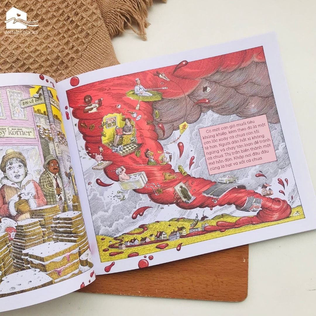  Sách Combo song ngữ Trời nhiêu mây và có thể có thịt viên 2 tập 