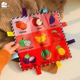  Tranh vải kích thích thị giác cho bé sơ sinh, phát triển não bộ. Chính hãng Lalala baby 