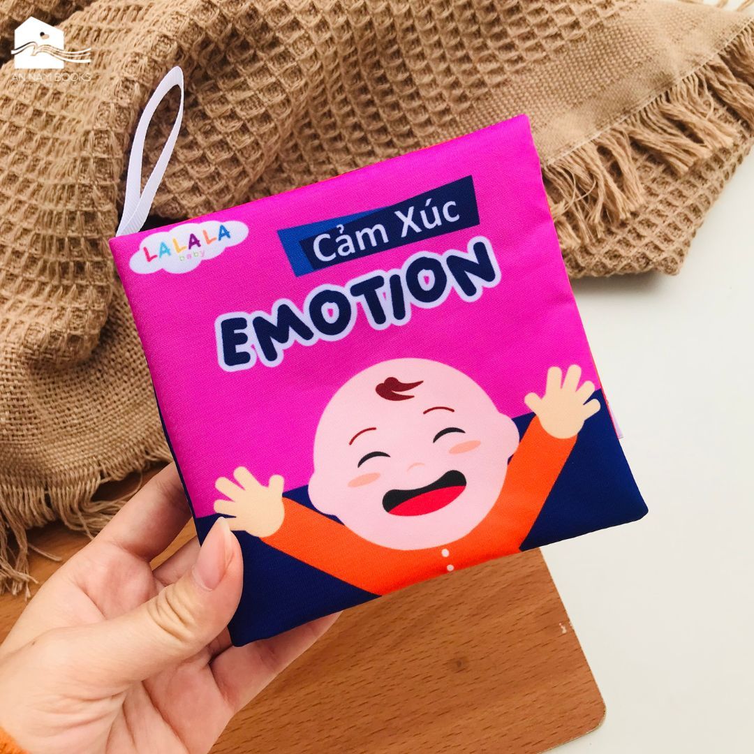  Sách vải cho bé Lalala Baby 8 chủ đề, Touch touch see see 
