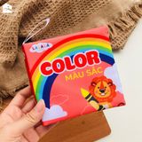  Sách vải cho bé Lalala Baby 8 chủ đề, Touch touch see see 