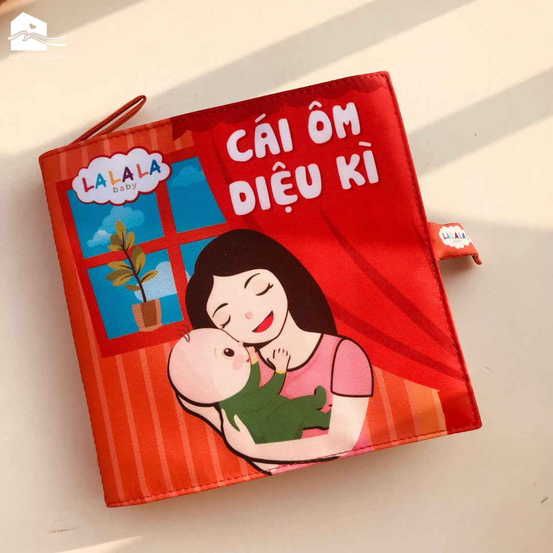  Sách vải đa tương tác Lalala Baby nhiều chủ đề, kích thước lớn 18x18cm 