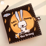  Sách vải đa tương tác Lalala Baby nhiều chủ đề, kích thước lớn 18x18cm 