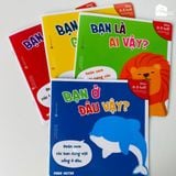  Sách combo 4 cuốn - Bạn là ai vậy (dành cho trẻ từ 0-3 tuổi) 