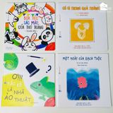  Sách Ehon Nhật Bản cho bé 0-6 tuổi - Điều kỳ diệu của sắc màu - Combo 4 cuốn 