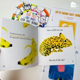  Sách Ehon Nhật Bản cho bé 0-6 tuổi - Điều kỳ diệu của sắc màu - Combo 4 cuốn 