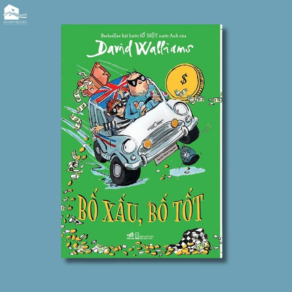  Sách - Bố xấu, bố tốt (David Walliams) - Tái bản 