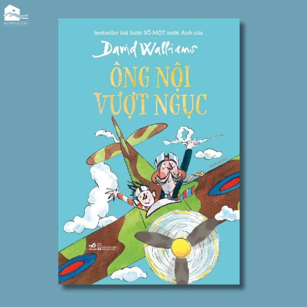 Sách - Ông nội vượt ngục (David Walliams) - Tái bản 