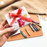  [Quà tặng không bán] Bút Sáp 10 màu Thiên Long Colokit 