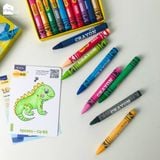  Màu sáp Thiên Long Colokit 10 màu tươi sáng dành cho bé từ 3 tuổi, tiêu chuẩn Châu Âu, an toàn cho các bé 