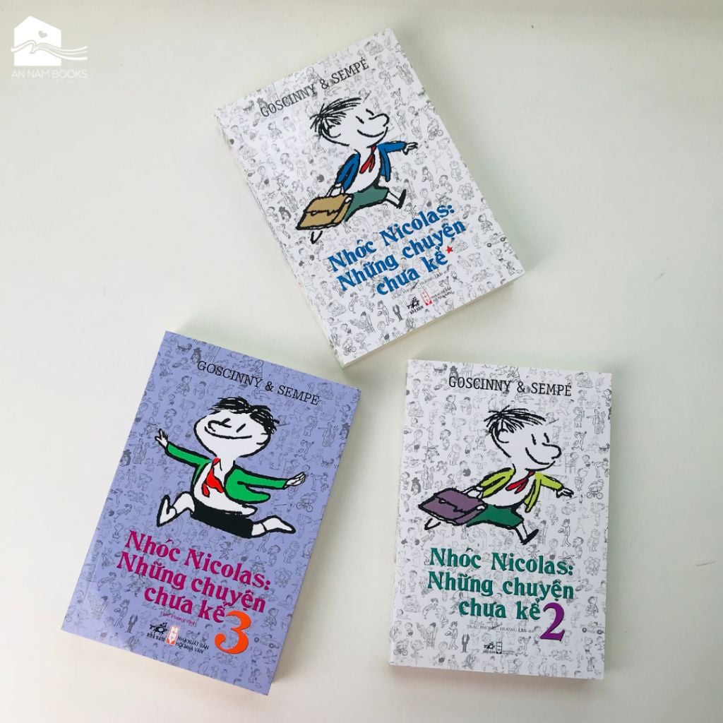  Sách - Bộ truyện Nhóc Nicolas: Những chuyện chưa kể (Tái bản) - Bán lẻ 