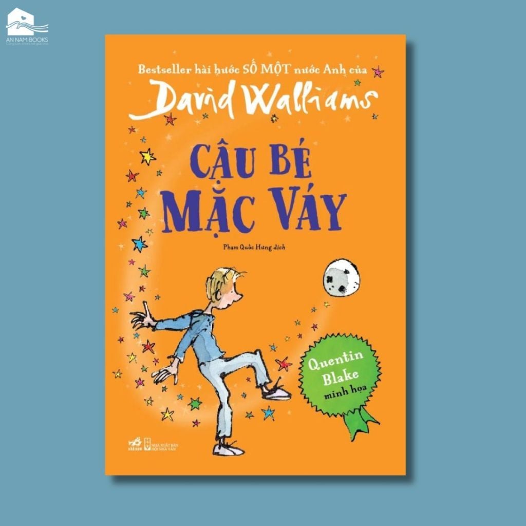  Sách - Cậu bé mặc váy (David Walliams) - Tái bản 