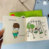  Sách cho bé 2-5 tuổi - Mình bị ướt quần chút xíu lúc đi tè 