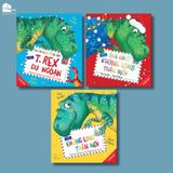  Sách song ngữ cho bé 3-8 tuổi - Series Khủng Long Thân Mến (Bán lẻ) 