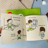  Sách cho bé 2-5 tuổi - Mình bị ướt quần chút xíu lúc đi tè 