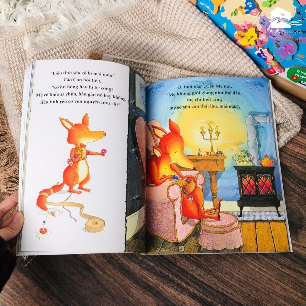  Sách song ngữ cho bé 3-8 tuổi - Dù Sao Đi Nữa Mẹ Vẫn Yêu Con - No Matter What 