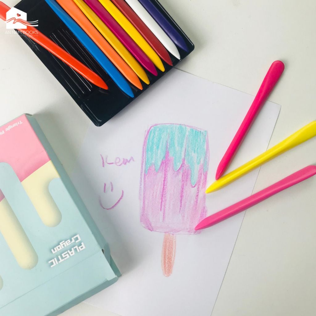  Bút Sáp Màu Hữu Cơ Cho Bé Tập Vẽ - 12/24 màu 