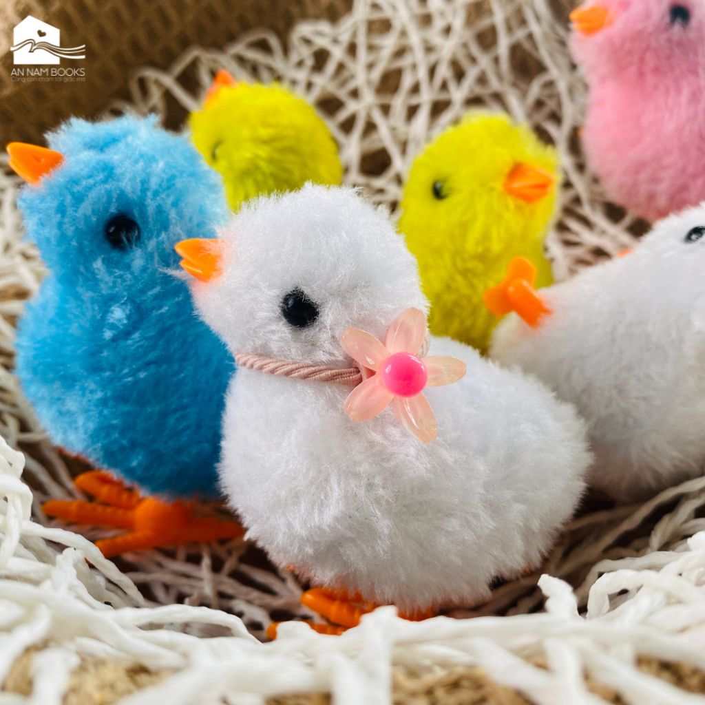  Đồ chơi - Gà nhảy vặn cót cho bé 