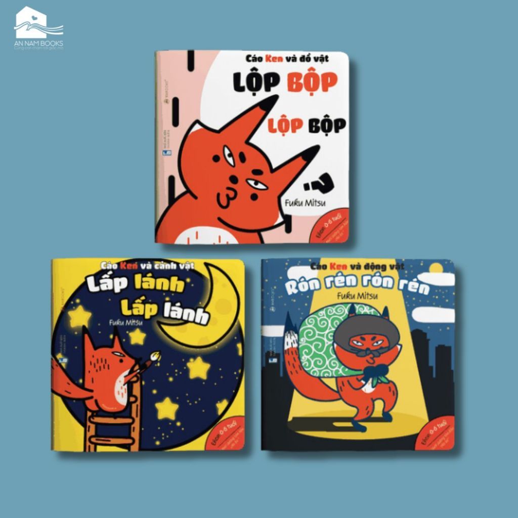  Sách Điều kỳ diệu của Âm thanh - Ehon dành cho bé từ 0-6 tuổi 