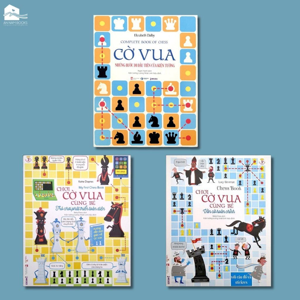  Sách - Chơi cờ vua cùng bé - Sách cờ vua nhập môn 