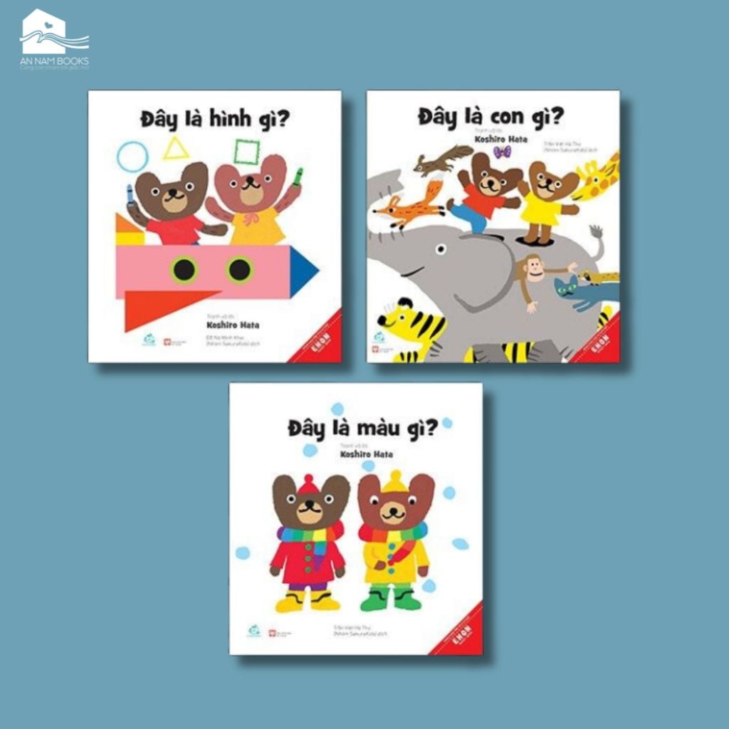  Sách cho bé 0-3 tuổi - Kun và Ma (Combo 3 cuốn) 