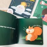  Sách Ehon Combo 3 cuốn Buồn ngủ ơi là buồn ngủ Dành cho trẻ từ 0-4 tuổi 