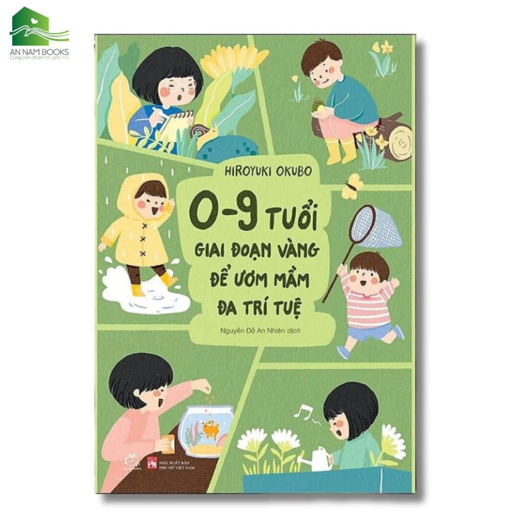  Sách - 0-9 Tuổi, Giai Đoạn Vàng Để Ươm Mầm Đa Trí Tuệ 
