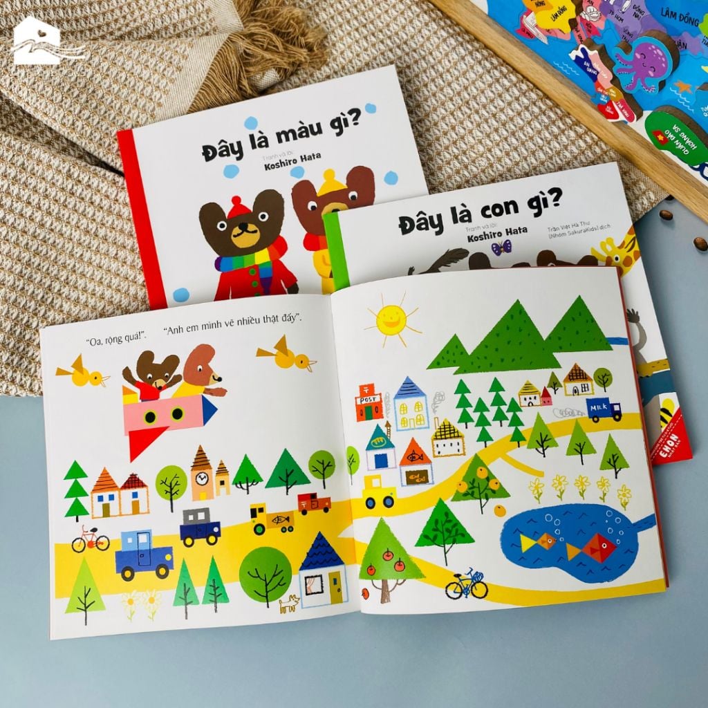  Sách cho bé 0-3 tuổi - Kun và Ma (Combo 3 cuốn) 