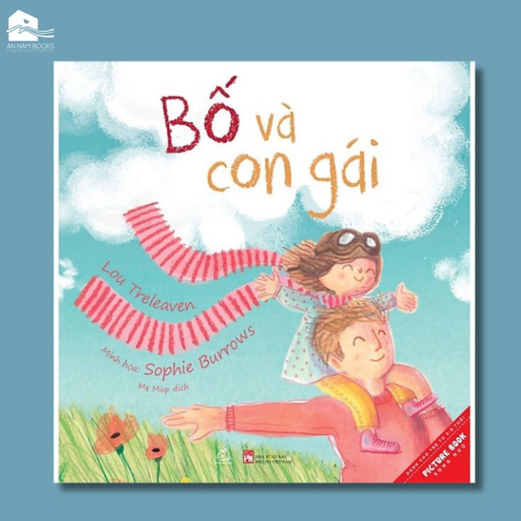  Sách song ngữ cho bé  3-8 tuổi - Bố Và Con Gái - Daddy and I 