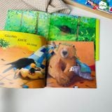  Sách song ngữ cho bé 0 - 3 tuổi - Bộ 5 cuốn Gấu khôn lớn 