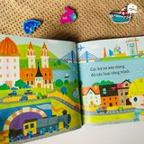  Sách song ngữ cho bé 0-6 tuổi - Bé Yêu Kỹ Thuật Kết Cấu Công Trình 