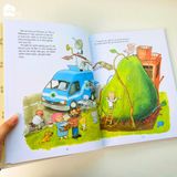  Sách bìa cứng - Cuộc phiêu lưu của quả lê khổng lồ 