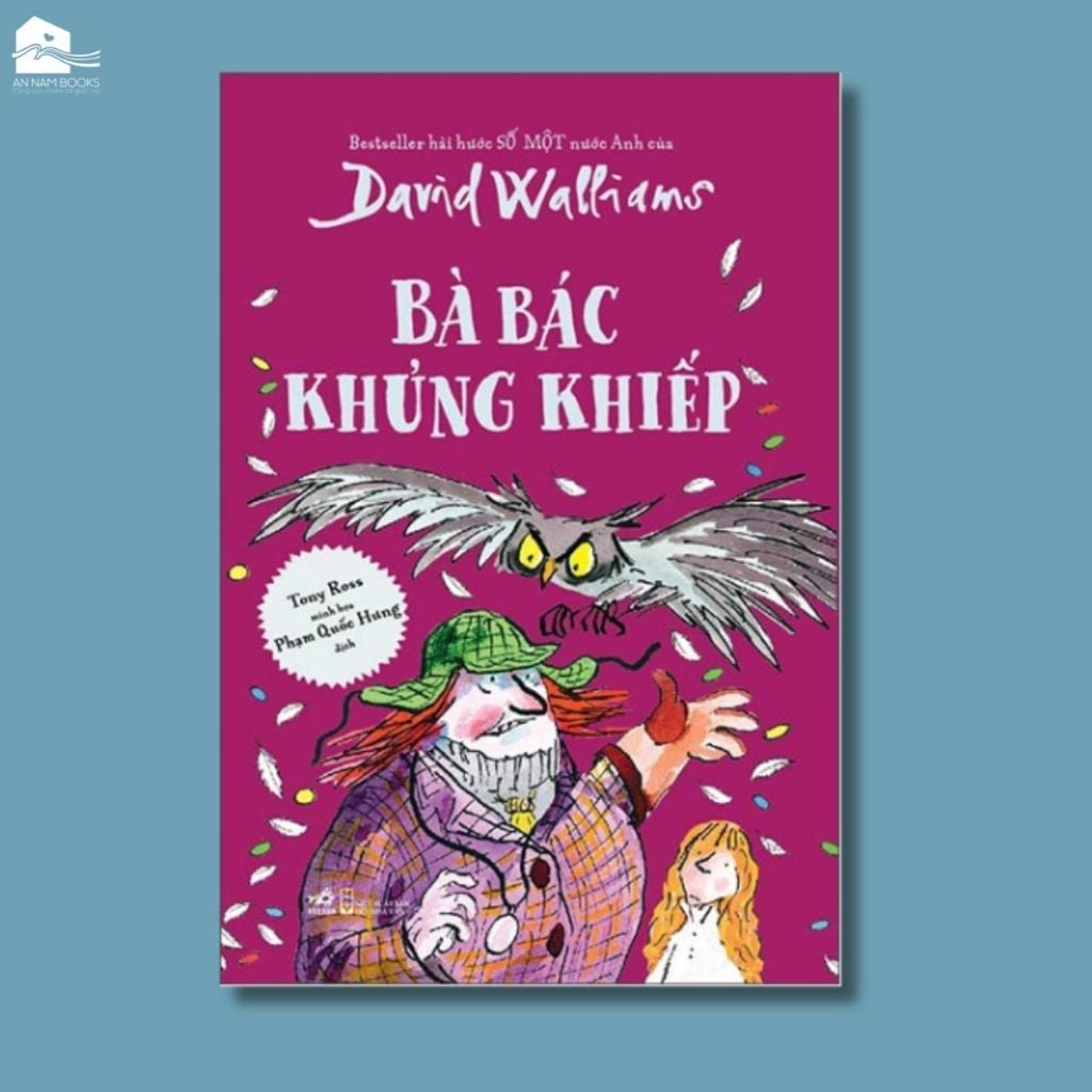  Sách - Bà bác khủng khiếp (David Walliams) - Tái bản 