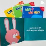  Sách combo 4 cuốn - Bạn là ai vậy (dành cho trẻ từ 0-3 tuổi) 