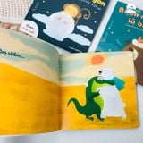  Sách Ehon Combo 3 cuốn Buồn ngủ ơi là buồn ngủ Dành cho trẻ từ 0-4 tuổi 