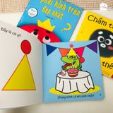  Sách Ehon Combo 3 cuốn Điều kỳ diệu của hình khối Ehon dành cho bé từ 0 6 tuổi 