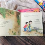  Sách cho bé 3-8 tuổi - Cùng Mina khám phá các loài động vật nhỏ trong vườn 