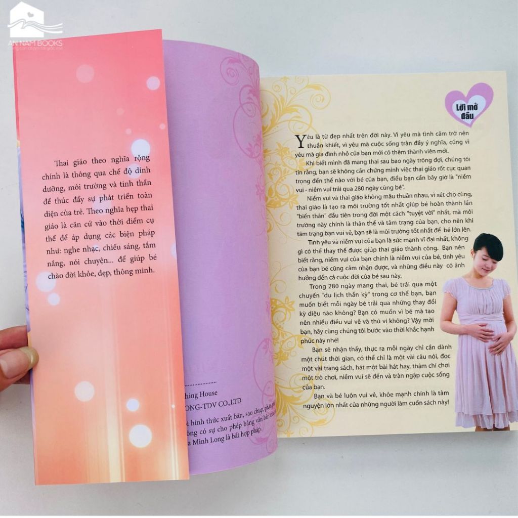  Sách - Thai Giáo Theo Chuyên Gia - 280 Ngày Mỗi Ngày Đọc 1 Trang (Tái Bản) 