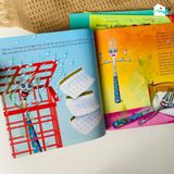  Sách song ngữ cho bé 3-8 tuổi - Hôi quá… mất vệ sinh quá! 