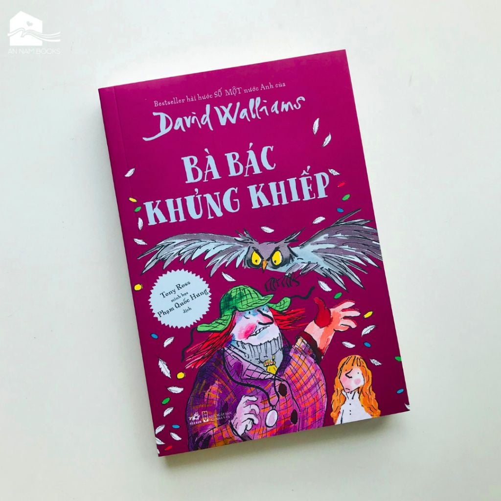  Sách - Bà bác khủng khiếp (David Walliams) - Tái bản 