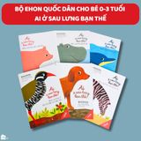  Sách Ehon Nhật Bản - Ai ở sau lưng bạn thế - Dành cho bé 0-3 tuổi (Bán lẻ) 
