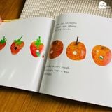  Sách song ngữ kinh điển - Chú sâu háu ăn - The very hungry caterpillar 