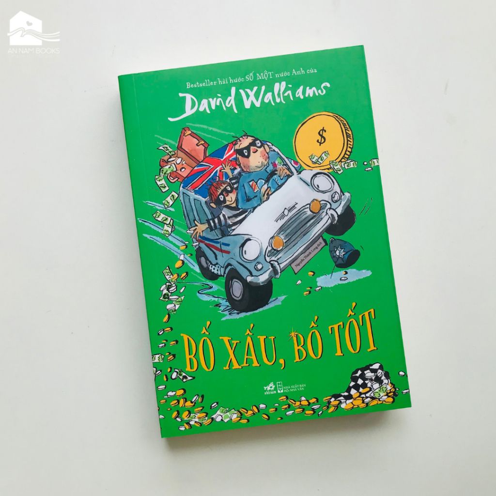  Sách - Bố xấu, bố tốt (David Walliams) - Tái bản 