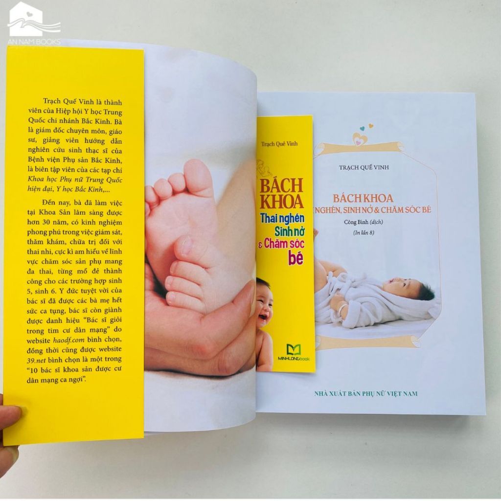 Sách - Bách Khoa Thai Nghén Sinh Nở Và Chăm Sóc Bé (Tái Bản) 