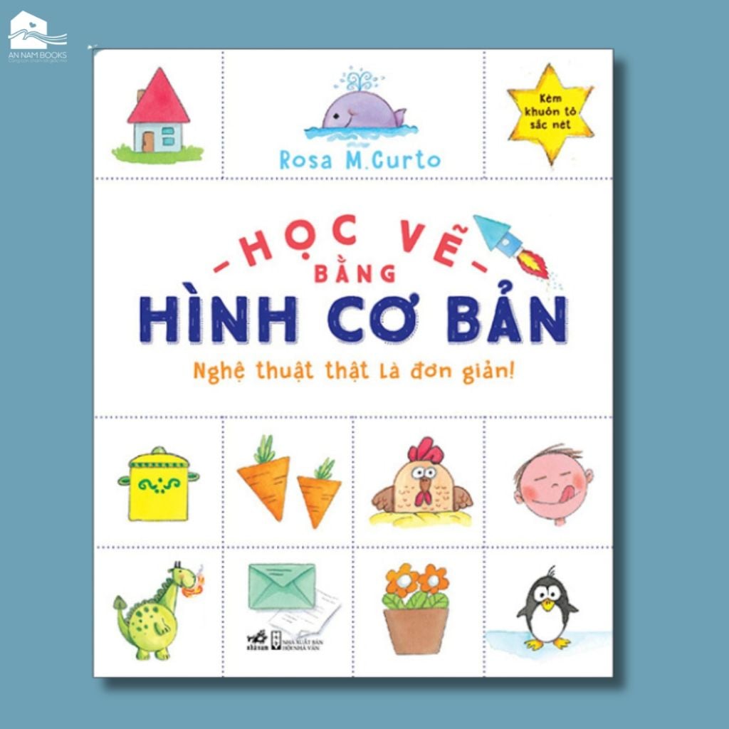  Sách - Học vẽ bằng hình cơ bản - Nghệ thuật thật là đơn giản (Tái bản) 