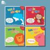 Sách combo 4 cuốn - Bạn là ai vậy (dành cho trẻ từ 0-3 tuổi)